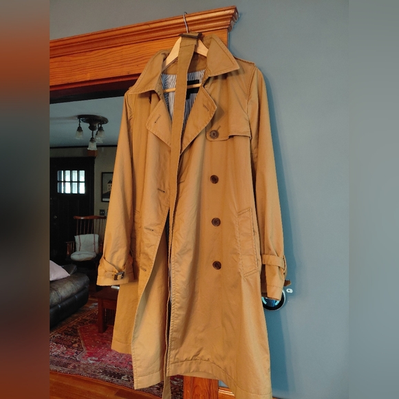 J CREW CLASSIC TRENCH COAT - Picture 3 of 11